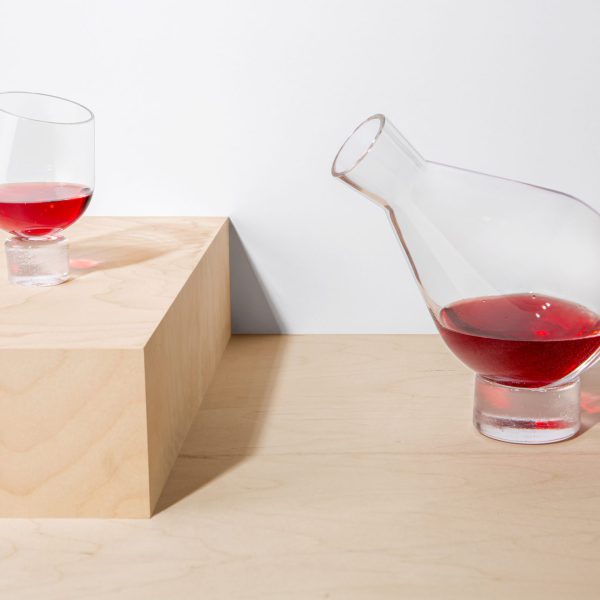 water and wine – experimental glass designs