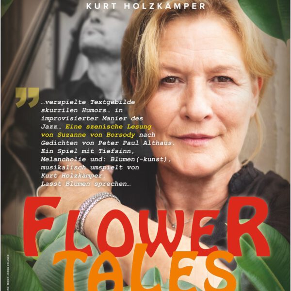 Gourmettheater „Flower Tales“ mit Suzanne von Borsody – 19. Oktober 2024